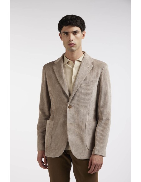 Tirenna Uomo Abbigliamento: At.p.co blazer Alan due bottoni cammello