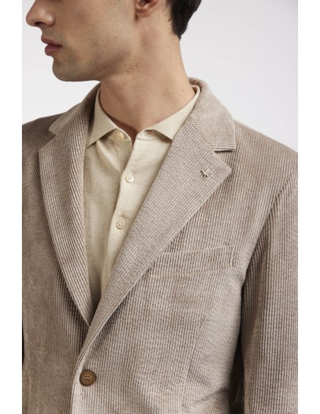 Tirenna Uomo Abbigliamento: At.p.co blazer Alan due bottoni cammello