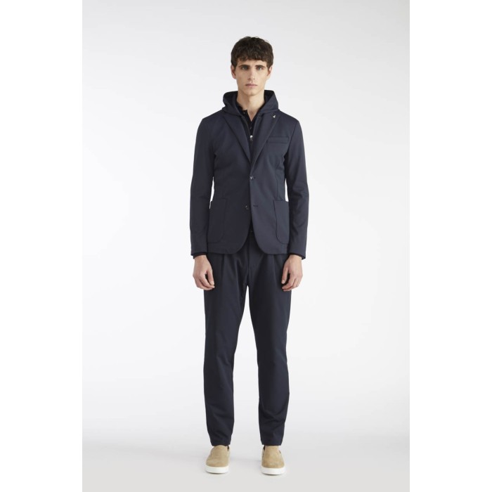 Tirenna Uomo Abbigliamento: At.p.co blazer Athos pettorina e capp. blu