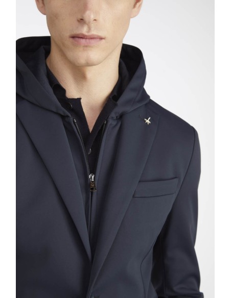 Tirenna Uomo Abbigliamento: At.p.co blazer Athos pettorina e capp. blu