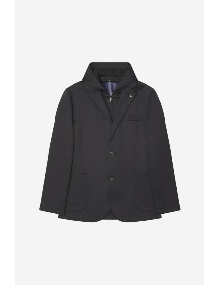 Tirenna Uomo Abbigliamento: At.p.co blazer Athos pettorina capp. nero