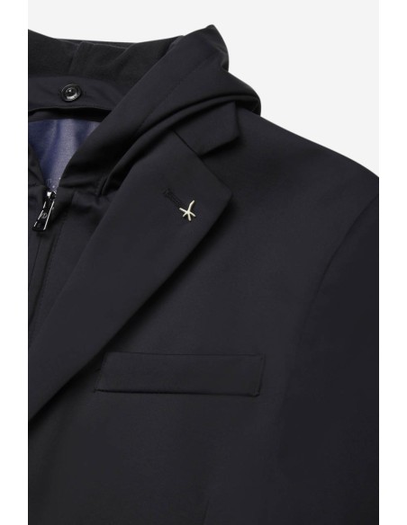 Tirenna Uomo Abbigliamento: At.p.co blazer Athos pettorina capp. nero