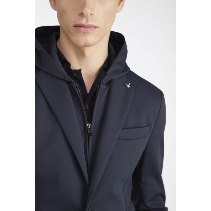 Tirenna Uomo Abbigliamento: At.p.co blazer Athos pettorina capp. nero