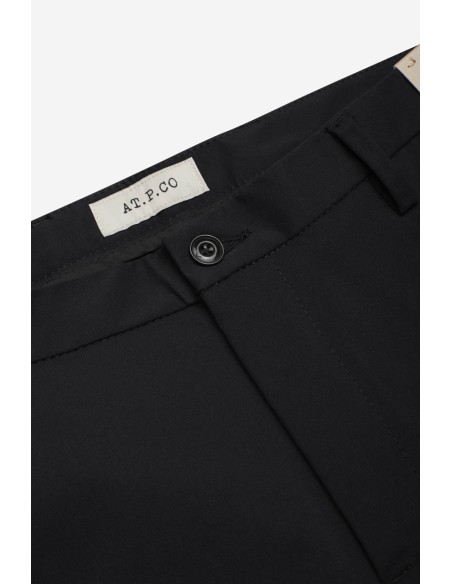Tirenna Uomo Abbigliamento: At.p.co pantalone Sasa chino slim fit nero