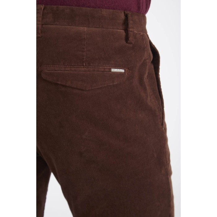 Tirenna Uomo Abbigliamento: At.p.co pantalone Sasa chino slim fit nero