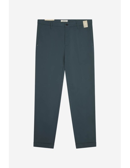 Tirenna Uomo Abbigliamento:At.p.co pantalone Sasa chino slim fit verde