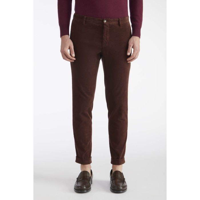 Tirenna Uomo Abbigliamento:At.p.co pantalone Sasa chino slim fit verde