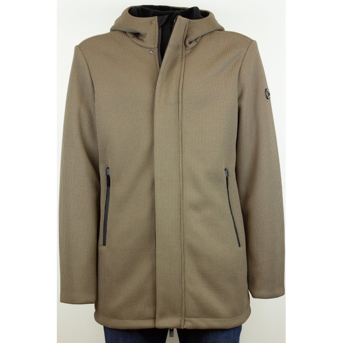 Tirenna Uomo Abbigliamento: Markup giaccone c/capp. tortora