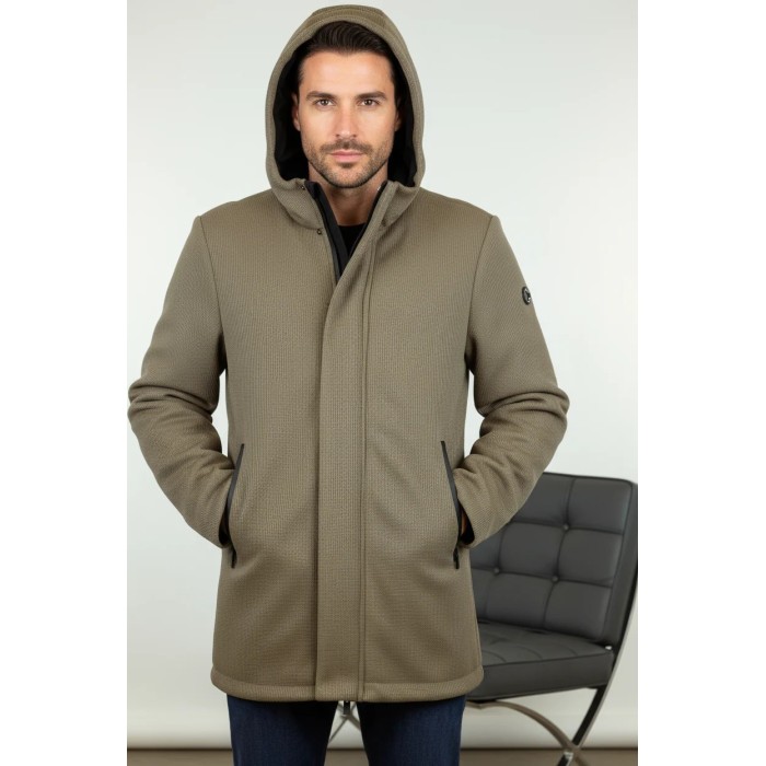 Tirenna Uomo Abbigliamento: Markup giaccone c/capp. tortora 2