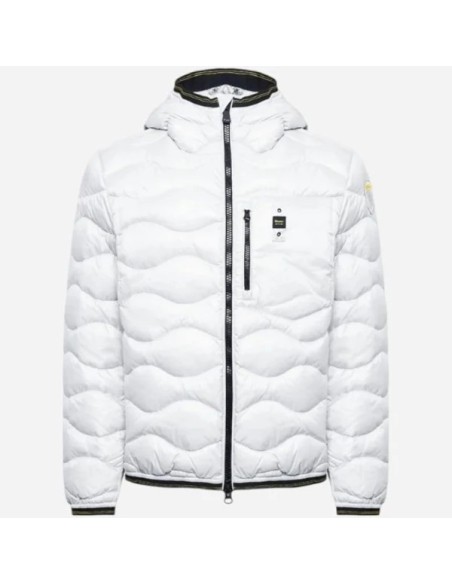 Blauer - 3030 - giubbotto con cappuccio bianco