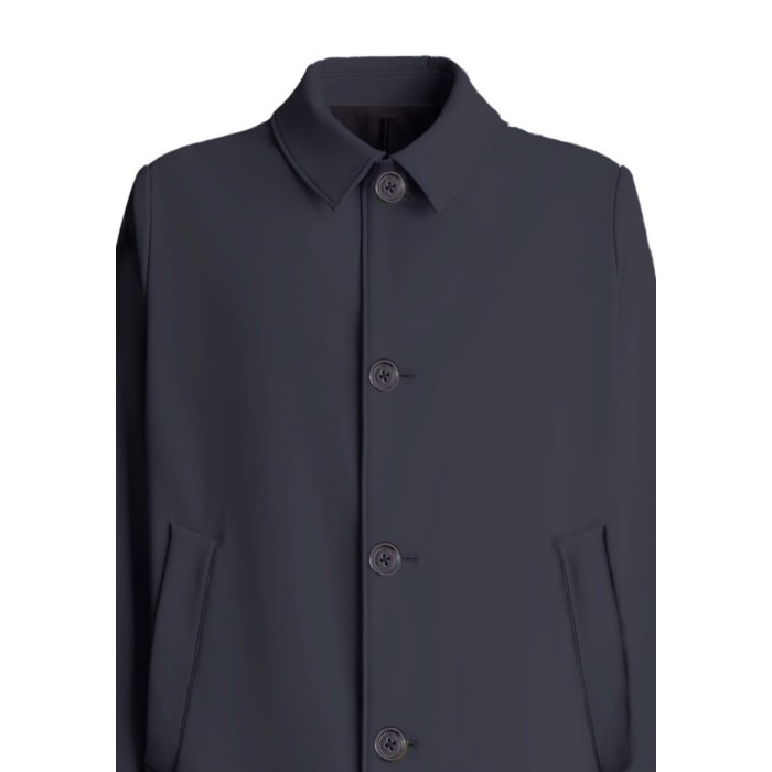 Tirenna Uomo Abbigliamento: Markup impermeabile blu