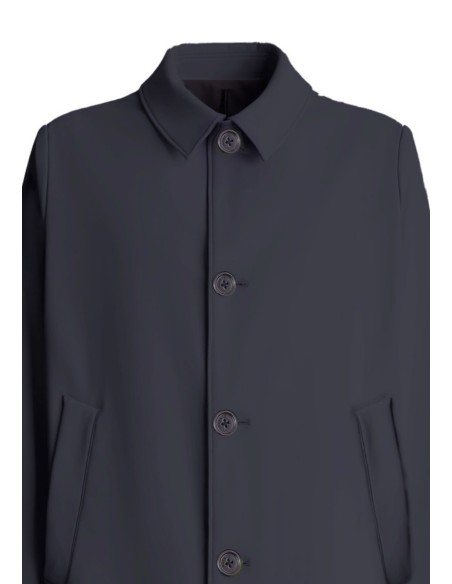 Tirenna Uomo Abbigliamento: Markup impermeabile blu