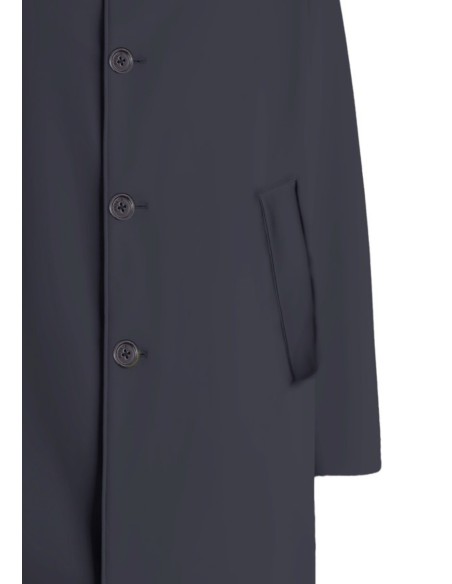 Tirenna Uomo Abbigliamento: Markup impermeabile blu