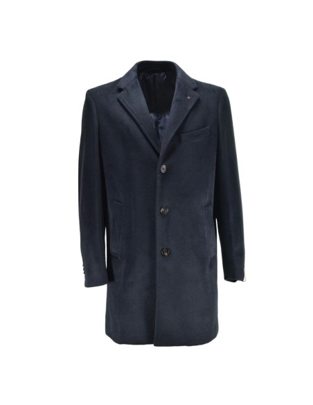 Tirenna Uomo Abbigliamento: Markup cappotto nero