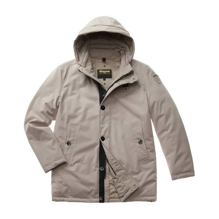 Blauer - 3035 - giaccone con cappuccio beige