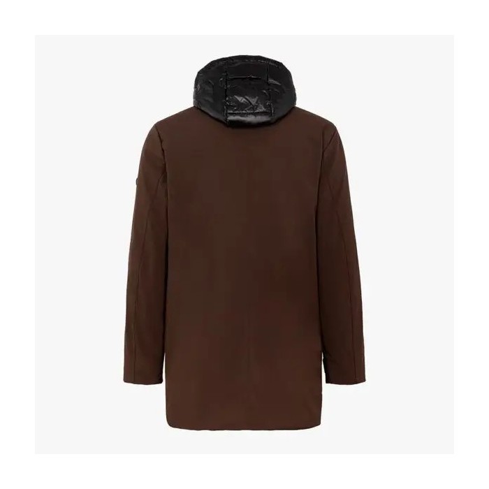 Tirenna Uomo Abbigliamento: Markup impermeabile c/pettorina moro 2