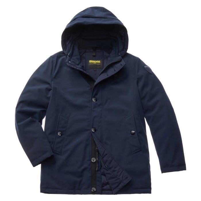 Blauer - 3035 - giaccone con cappuccio blu