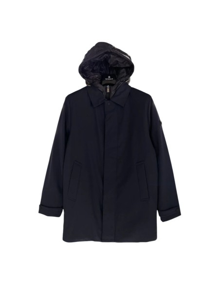 Tirenna Uomo Abbigliamento: Markup impermeabile c/pettorina blu