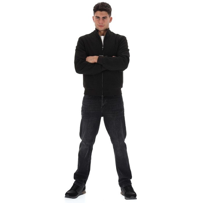 Tirenna Uomo Abbigliamento: Markup giubbino blu