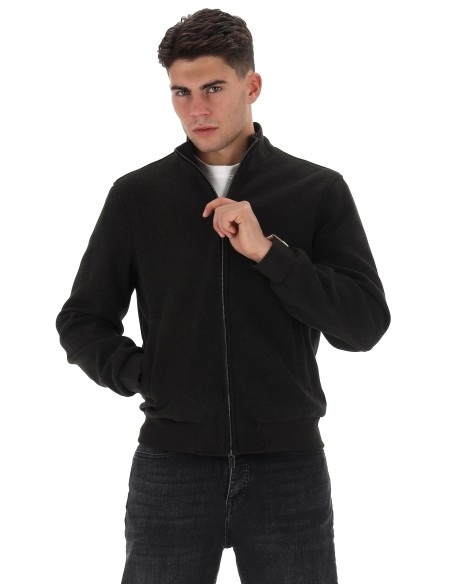 Tirenna Uomo Abbigliamento: Markup giubbino blu