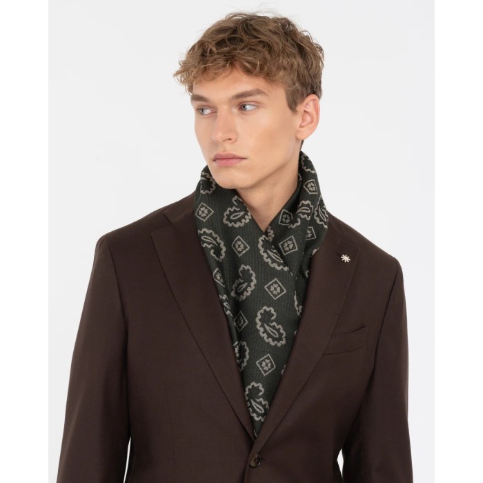 Tirenna Uomo Abbigliamento: Manuel ritz sciarpa v.scuro S7109