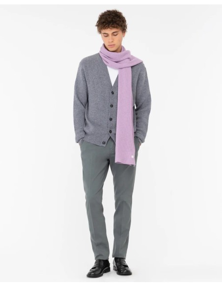 Tirenna: Manuel ritz pantalone skinny armatura stretch grigio P1408TC