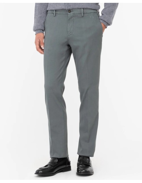 Tirenna: Manuel ritz pantalone skinny armatura stretch grigio P1408TC