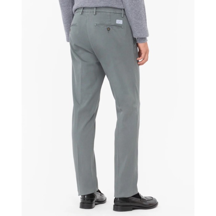 Tirenna: Manuel ritz pantalone skinny armatura stretch grigio P1408TC