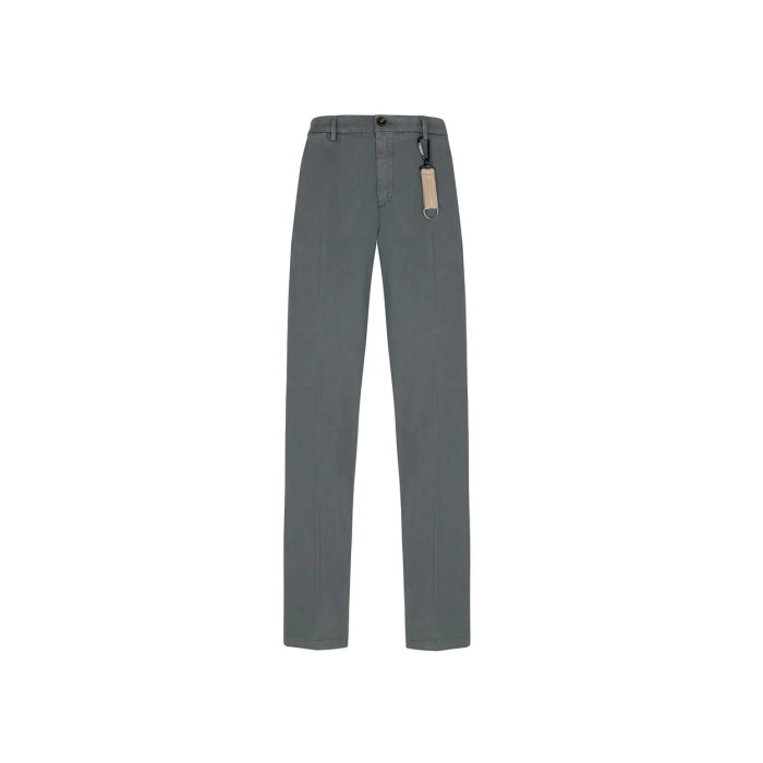 Tirenna: Manuel ritz pantalone skinny armatura stretch grigio P1408TC