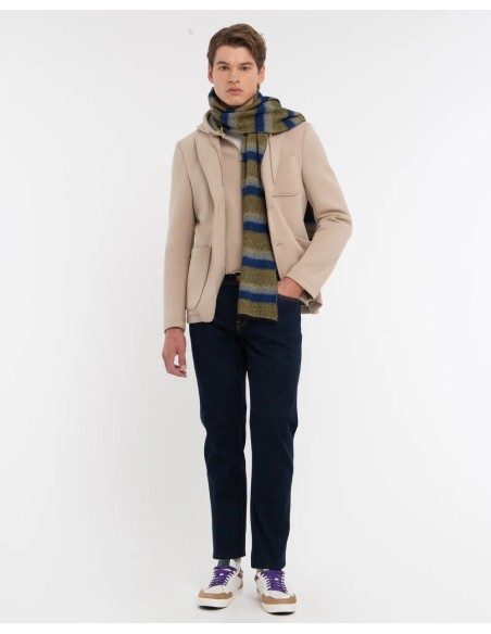 Tirenna: Manuel ritz giacca cappuccio jersey G2448C