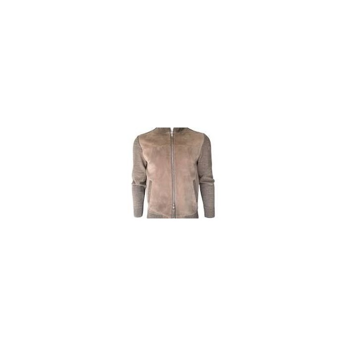 The jack - THAMES - giubbino scamos-maglia beige