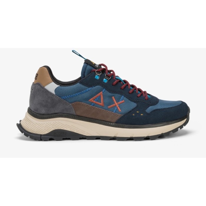 Sun68 - Z44128 -  scarpe running navy blu