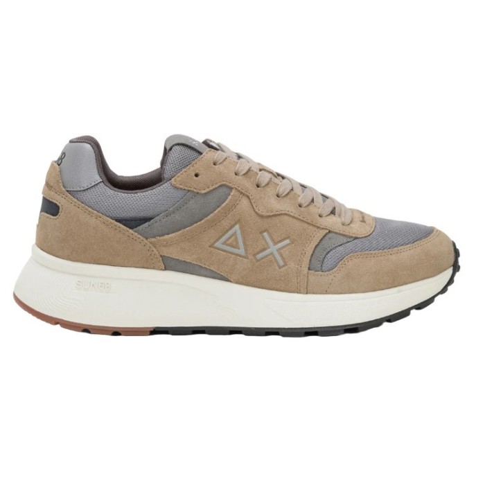 Sun68 - Z44127 -  scarpe running beige scuro